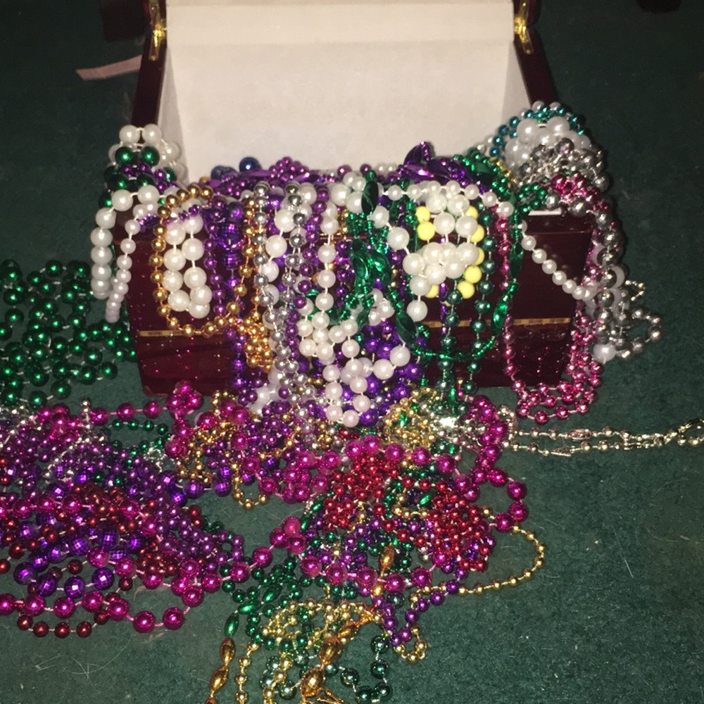 Mardi Gras beads